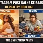 Instagram Post Dalne Ke Baad Jo Reality Hoti Hai: Likes Kam, Views Random, Confidence Down